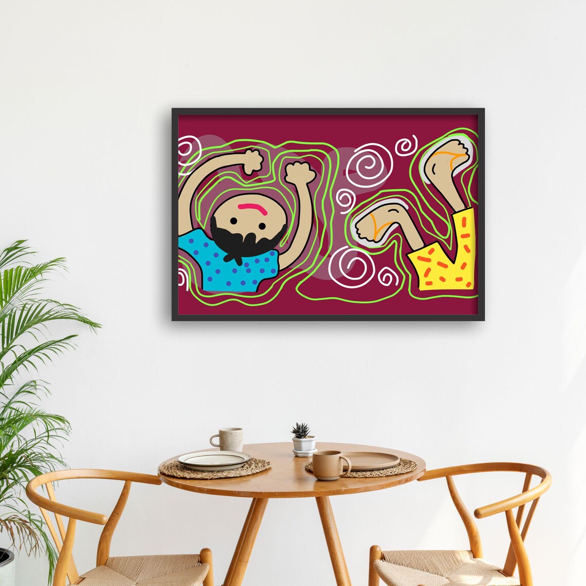 Whimsical Kid Art, Playful Nursery Poster - Image 3