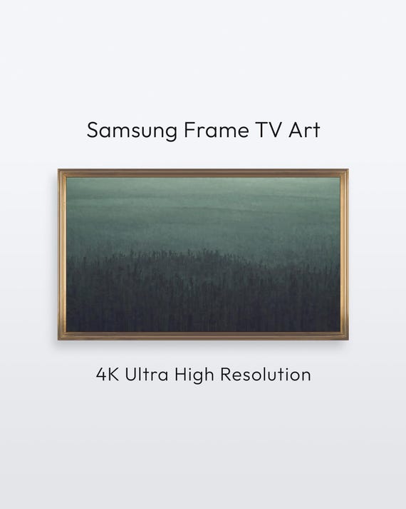 Samsung Frame Tv Abstract Art Minimalist Nature Image 4k Print