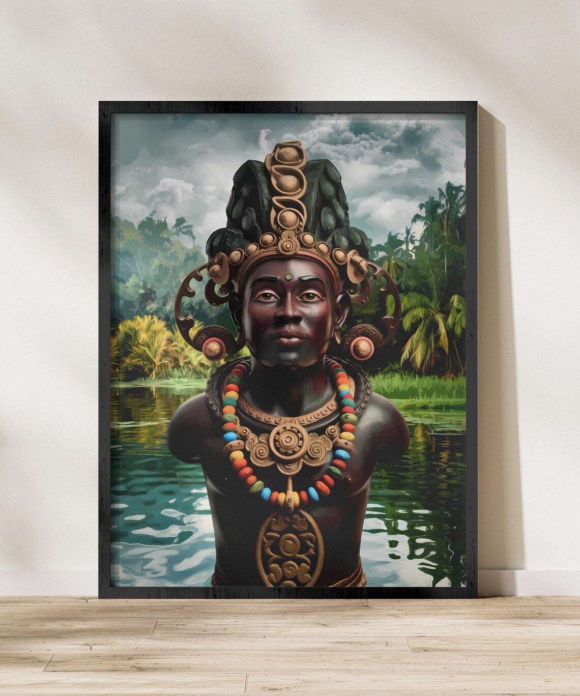 Cuban And African Santeria, Yoruba Orishas Poster