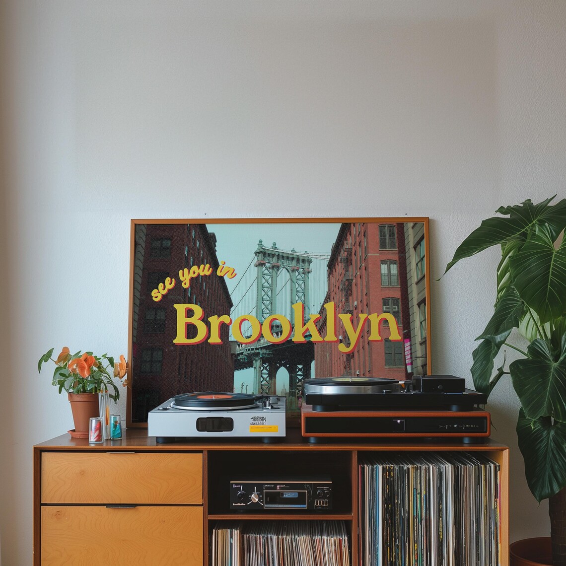 Brooklyn Retro Photo Art Print, New York Poster - Image 2