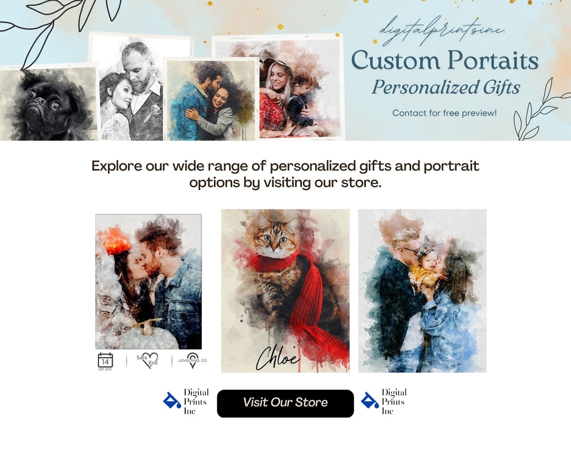 Custom Casual Uniforms Pet Portrait Cowboy Pet Custom Pet Portrait Pirate Pet Portrait Funny Pet Costume Portrait Doctor Pet Portrait - Image 2