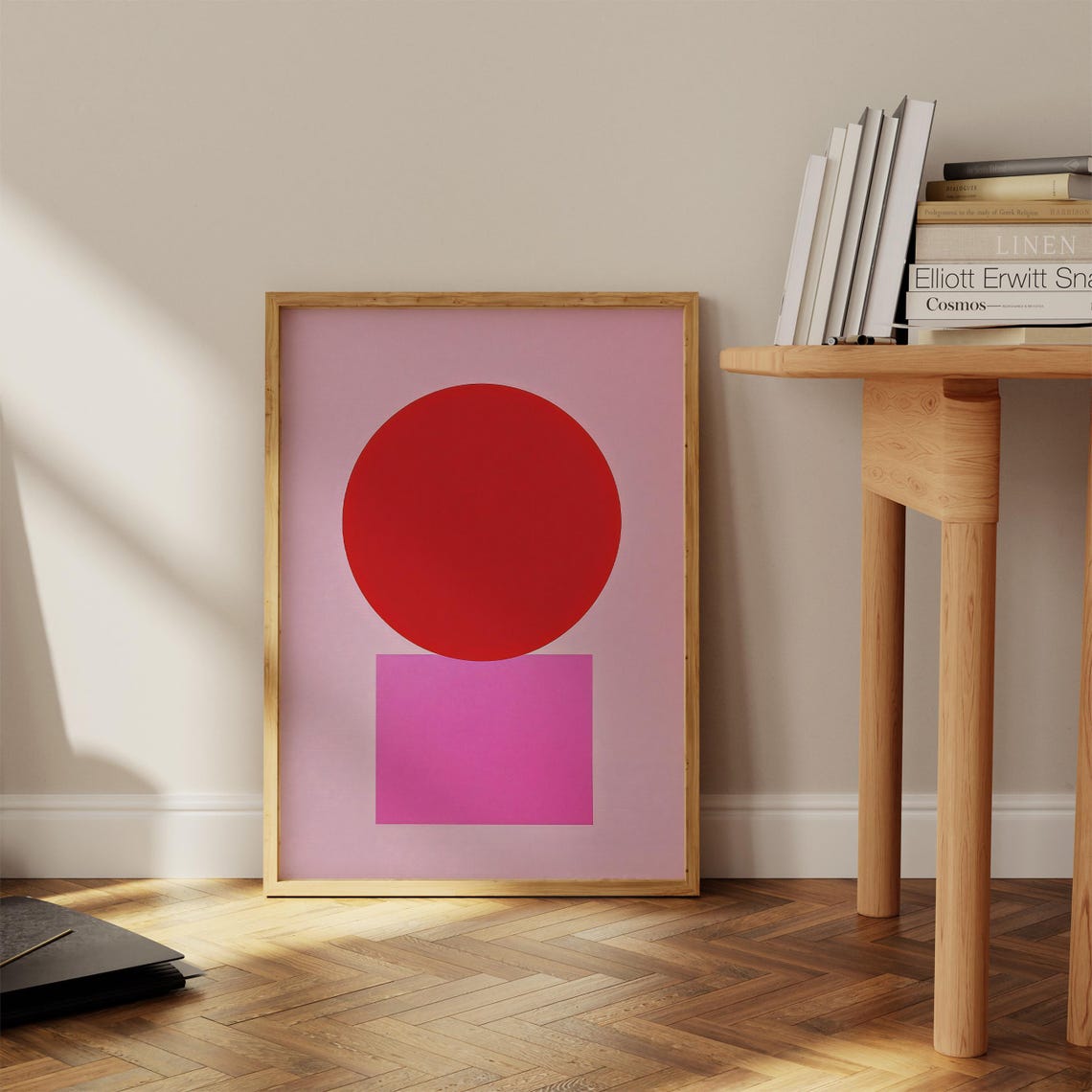 Abstract Geometric Modern Painting, Home Decor - Image 3