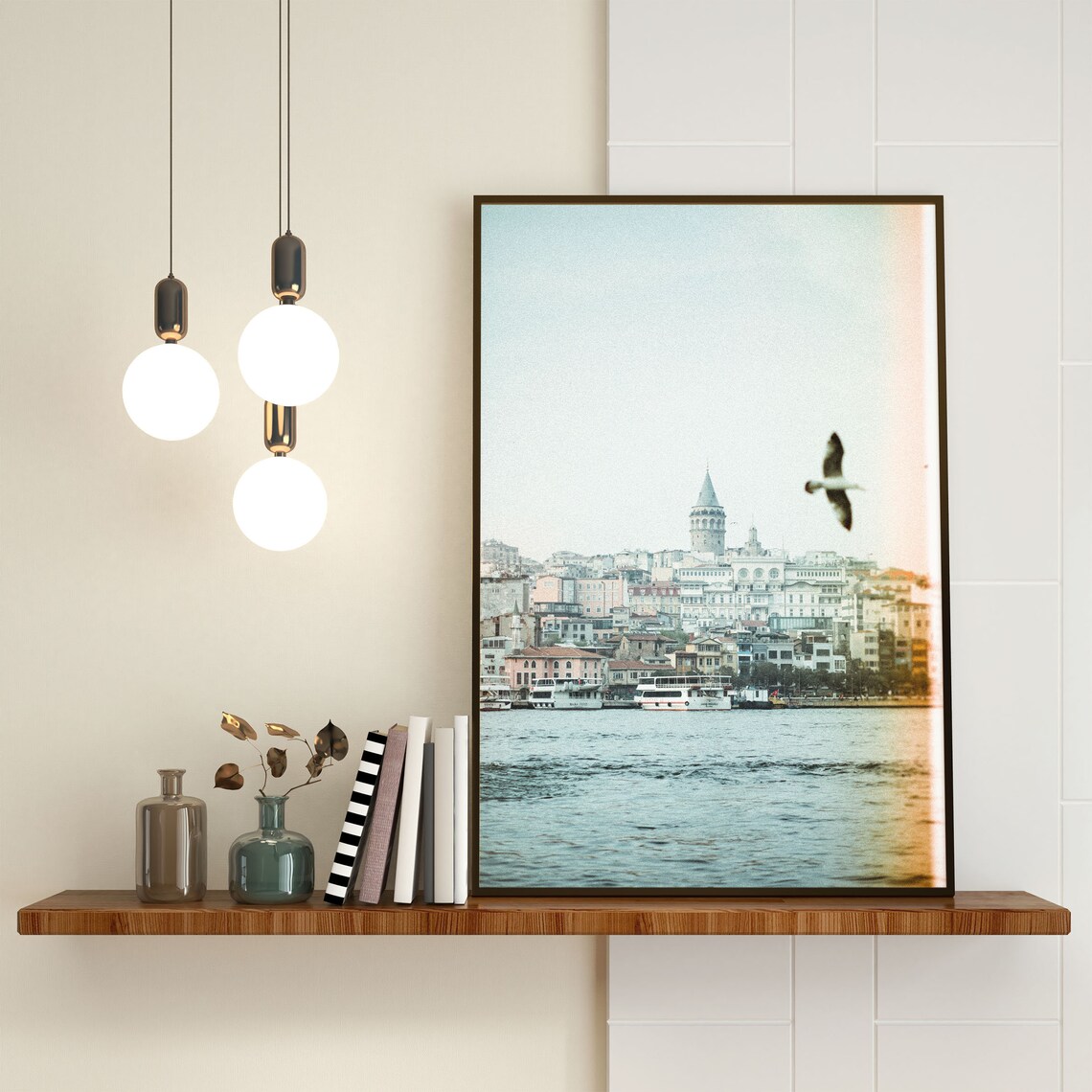 Istanbul Analog Photo Print, Modern Farmhouse Landscape - Image 4