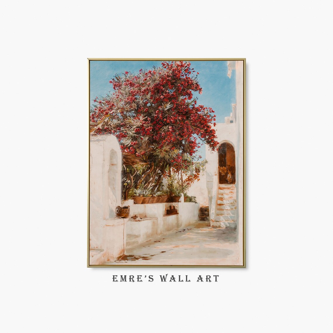 Cottage Core Botanical Garden Vintage Art Print