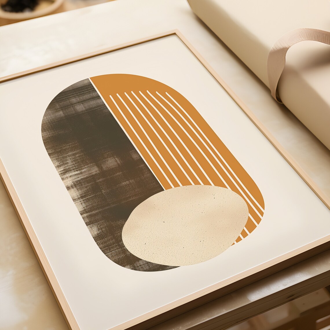 Modern Boho Mid Century Modern Art Print - Image 4