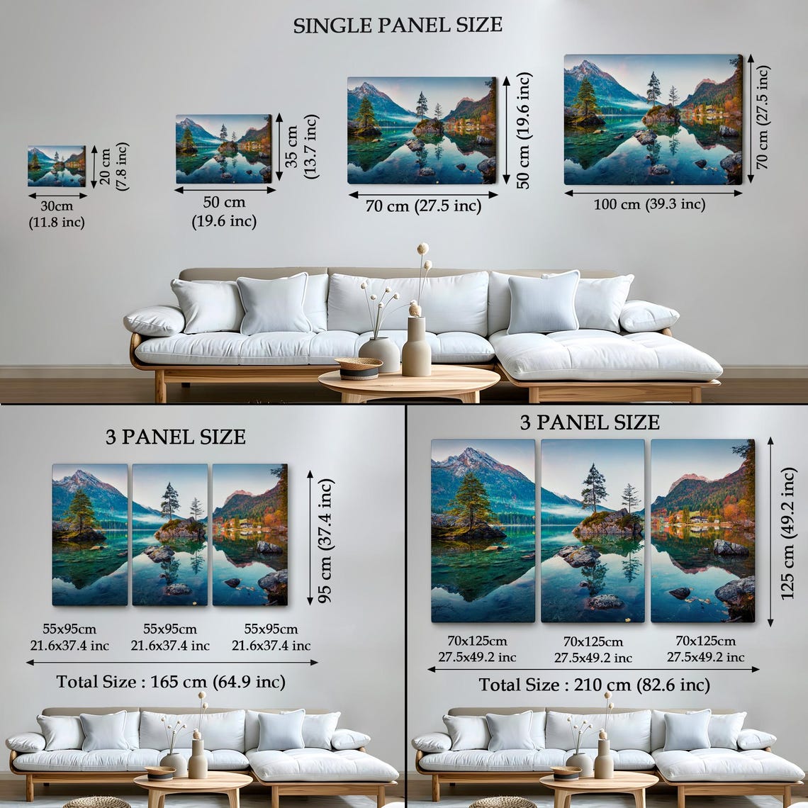 Hintersee Lake Germany Decorative Wall Art Nature Art Nature Wall Decor Nature Decor Nature Print - Image 4