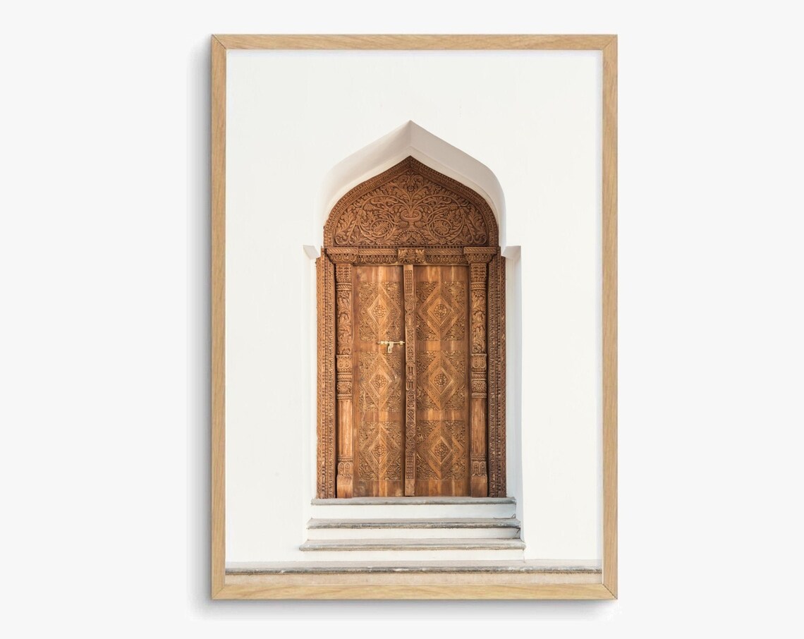 Moroccan Door Print, Marrakech Antique Photography