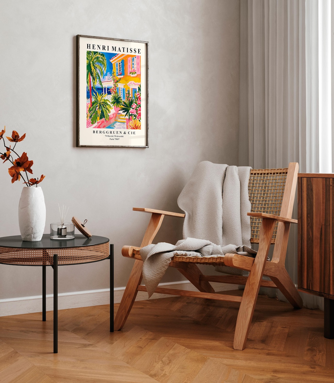 Matisse Villa Architecture Poster, Maximalist Art Print - Image 3