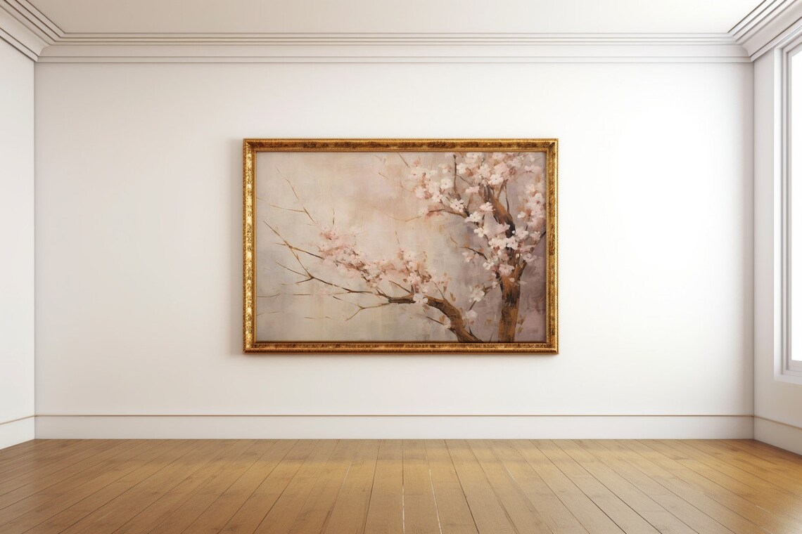 Whispers Of Spring Cherry Blossom Delicacy, Art Print - Image 4