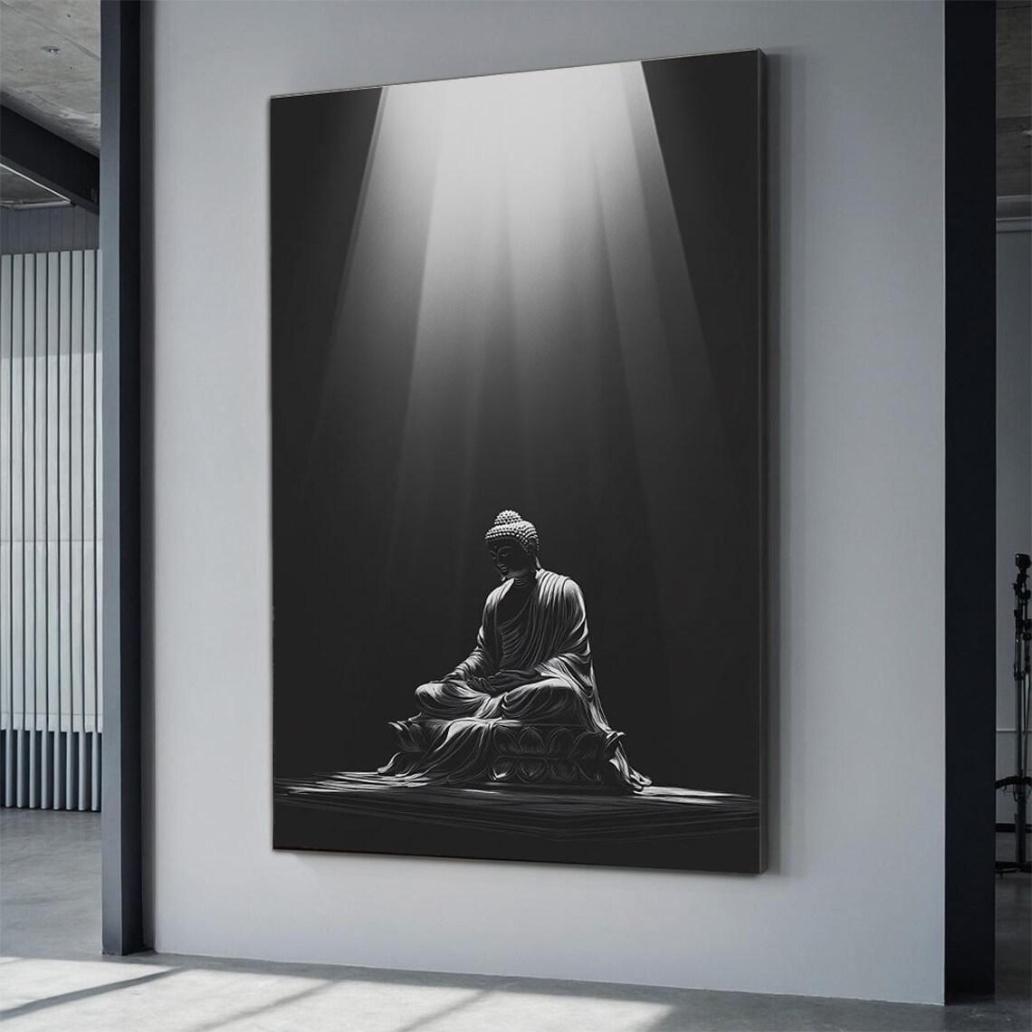 Buddha Divine Light Painting, Buddhist Meditation