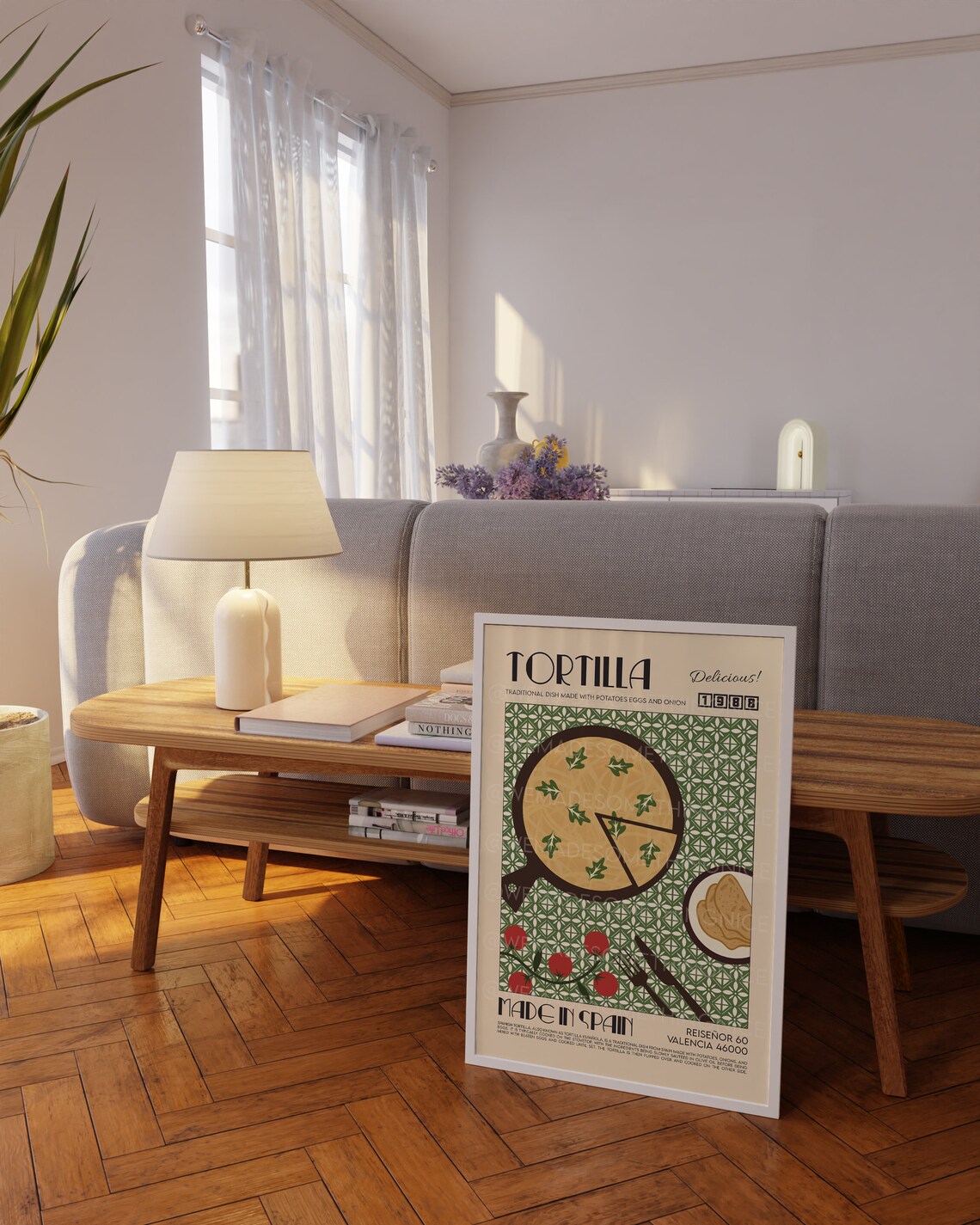 Tortilla Kitchen Poster, Spain Food Art - Image 2