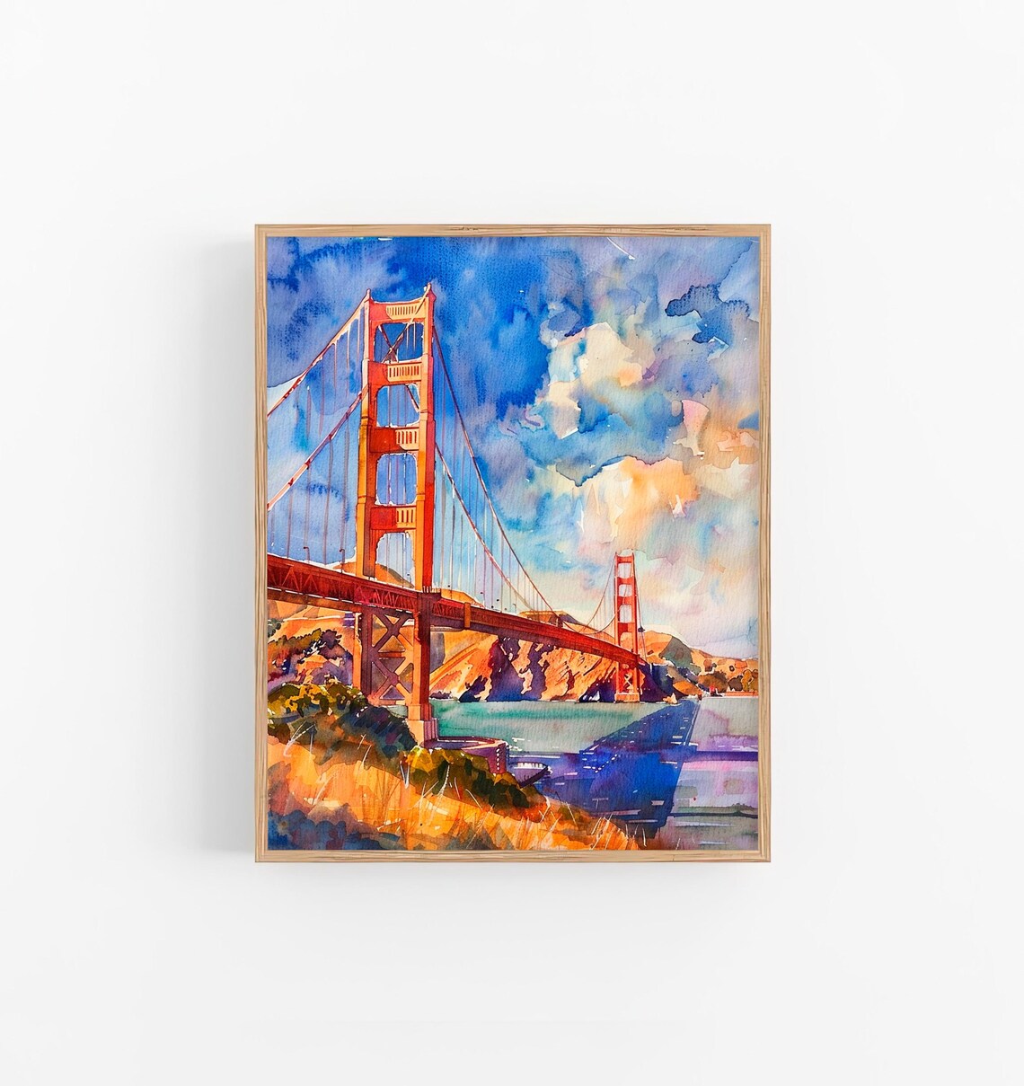 Golden Gate Bridge San Francisco Wall Art Print