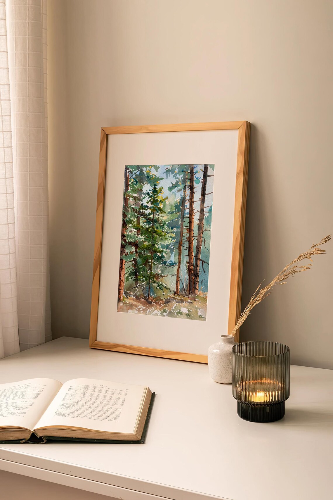 San Juan Landscape Watercolor Travel Art Print - Image 3