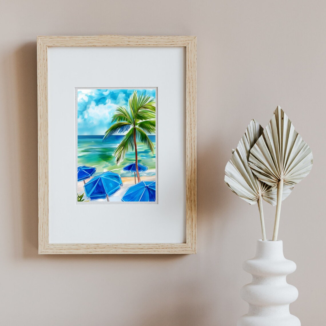 Destin Watercolor Travel Poster, Florida Panhandle - Image 3