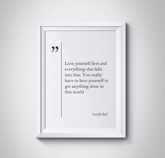 Lucille Ball Quote Motivation Poster Lucille Ball Wall Art Inspirational Motivational Print Teen Gift Lucille Ball Print Minimalist Decor