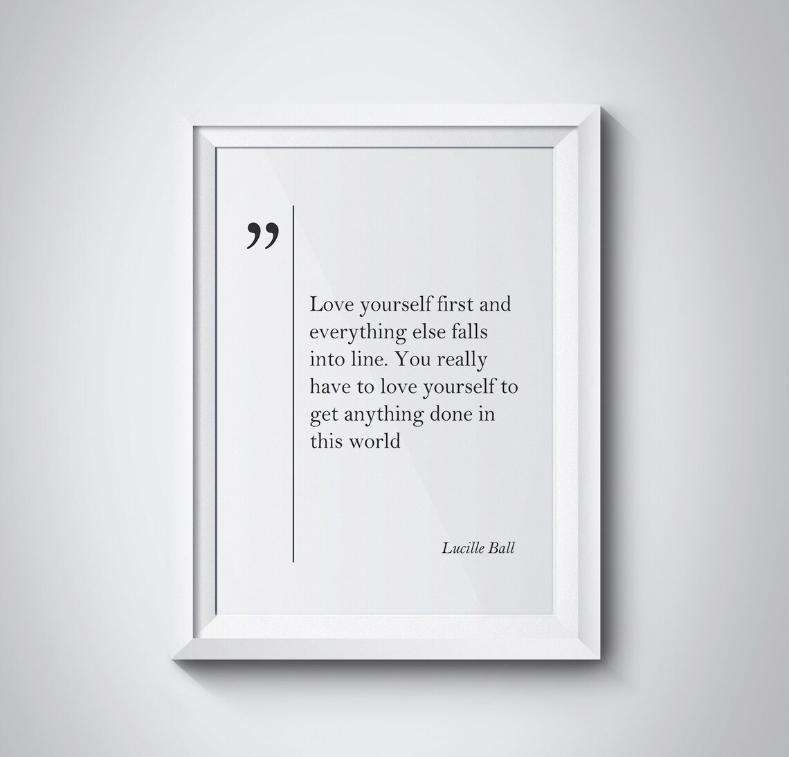 Lucille Ball Quote Motivation Poster Lucille Ball Wall Art Inspirational Motivational Print Teen Gift Lucille Ball Print Minimalist Decor