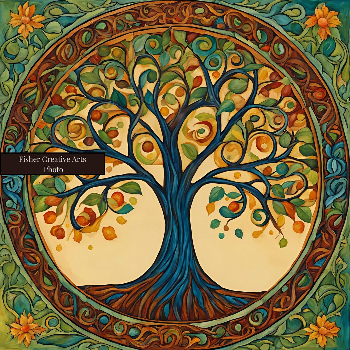 William Morris Tree Of Life, Art Nouveau Art Print - Image 4