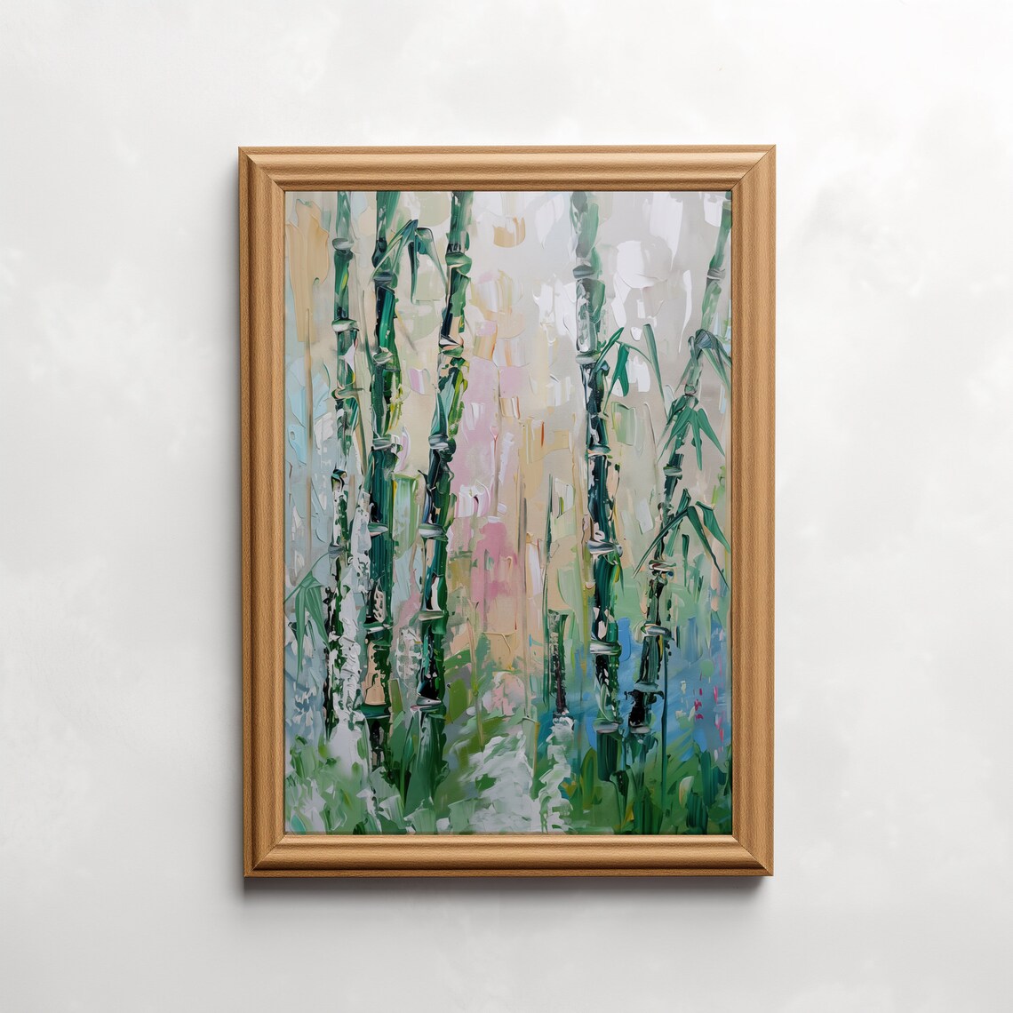 Arashiyama Bamboo Forest Kyoto Travel Poster