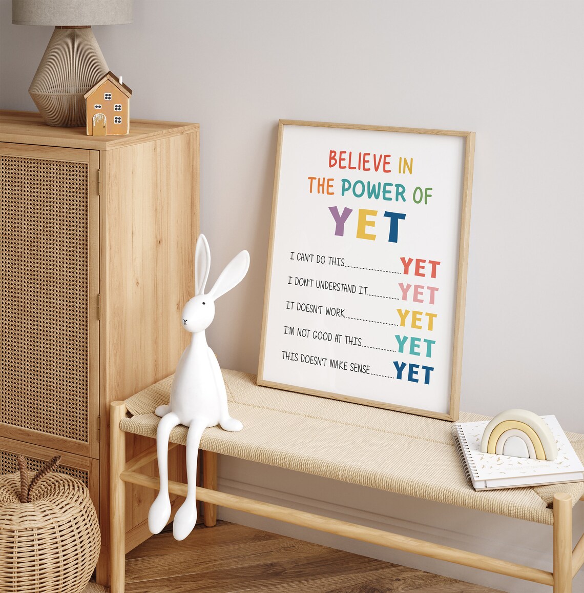 Growth Mindset Poster, Mental Health Office Decor - Image 3