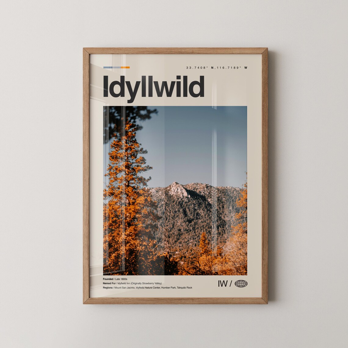 Idyllwild Nature Center Deer Springs Art Print