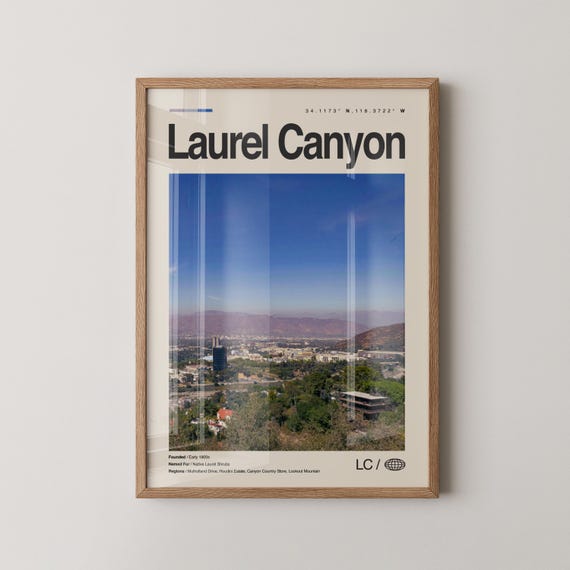 Laurel Canyon Print Wall Art Poster Photo Country Store Lookout Mountain