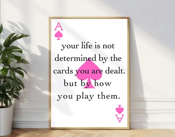 Retro Ace Of Spades Card Print Luxury Playing Cards Print Ace Of Spades Im So Lucky Black And White Art Trendy Retro Art Funny Art Print
