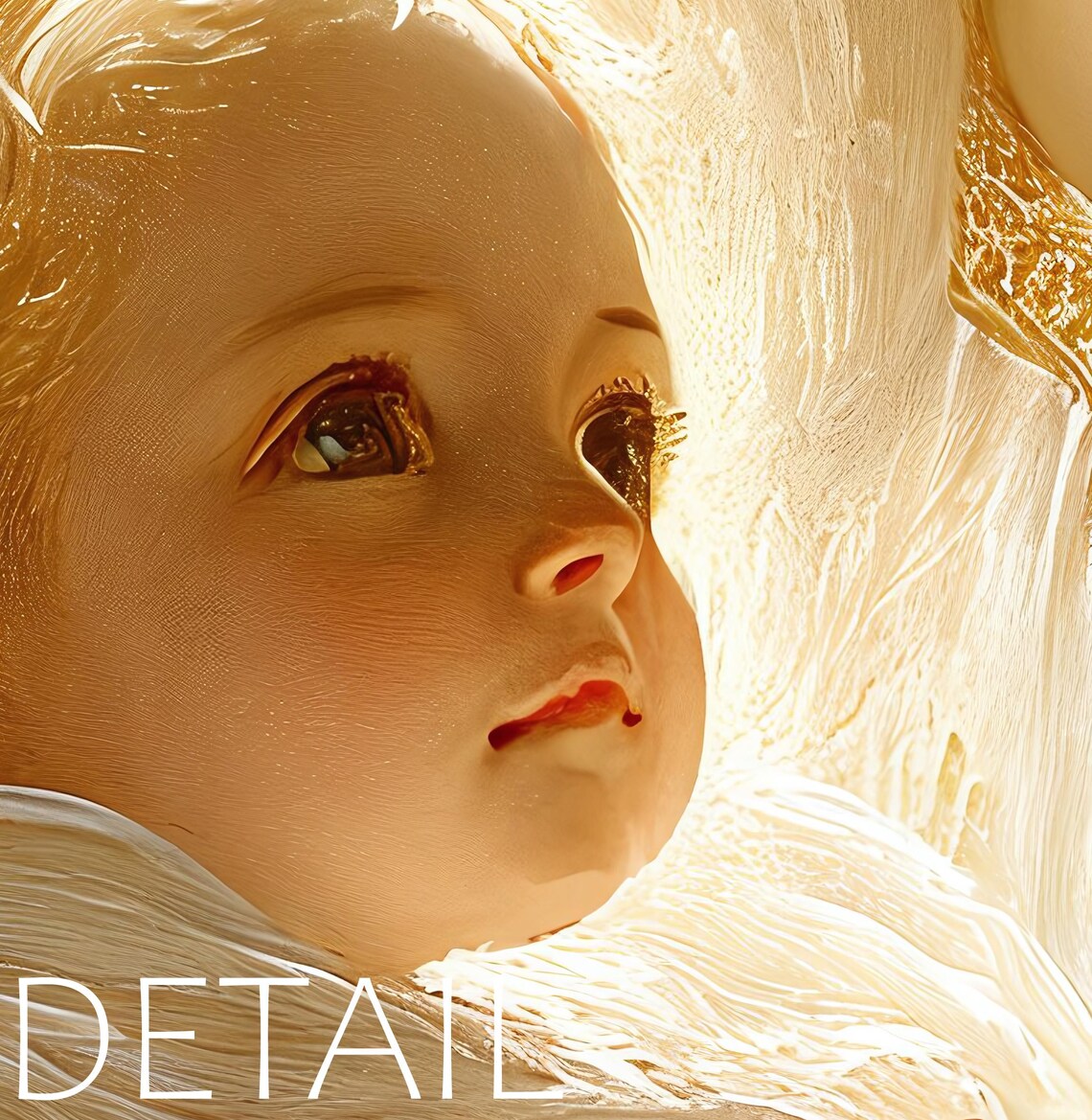 Madonna And Child Radiant Golden Halo Crowned Virgin Mary Catholic Poster - Image 5