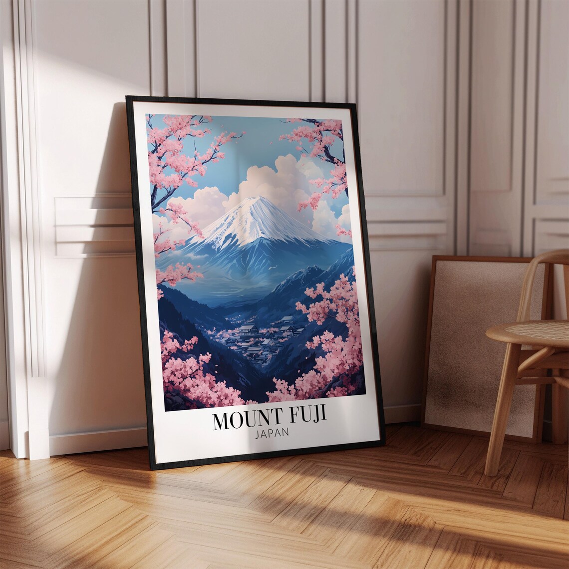Mount Fuji Japan Travel Poster, Wall Decor - Image 4