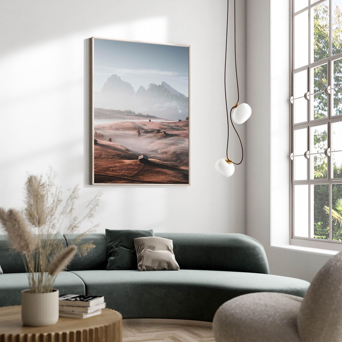 Alpe Di Siusi Seiser Alm Dolomites Travel Poster - Image 3