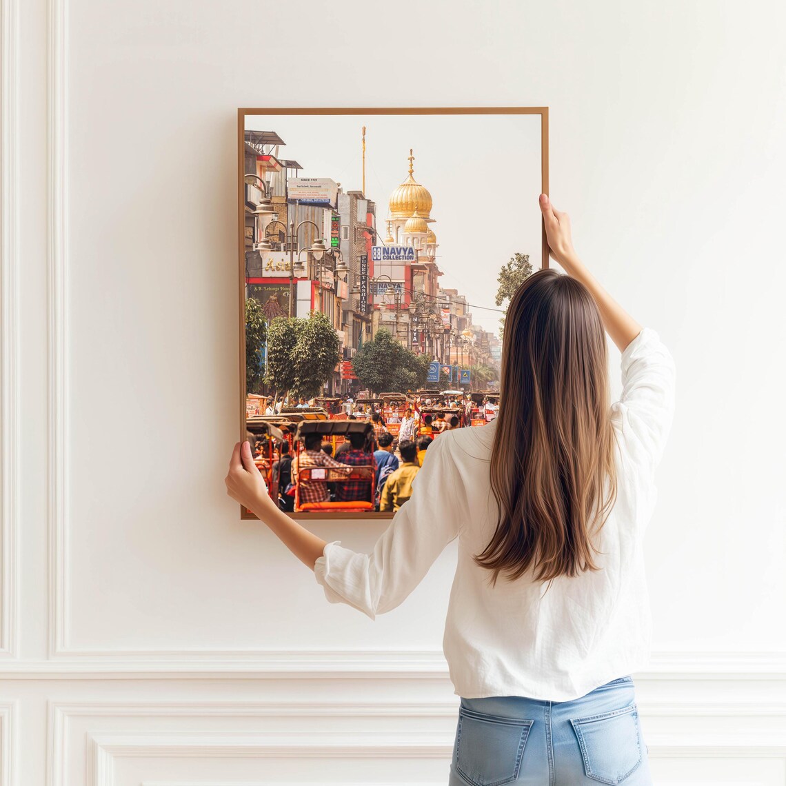 New Delhi Photography Print India Wall Art Golden Temple Print Wall Decor Print Art For Living Room Housewarming Gift For New Home - Image 3
