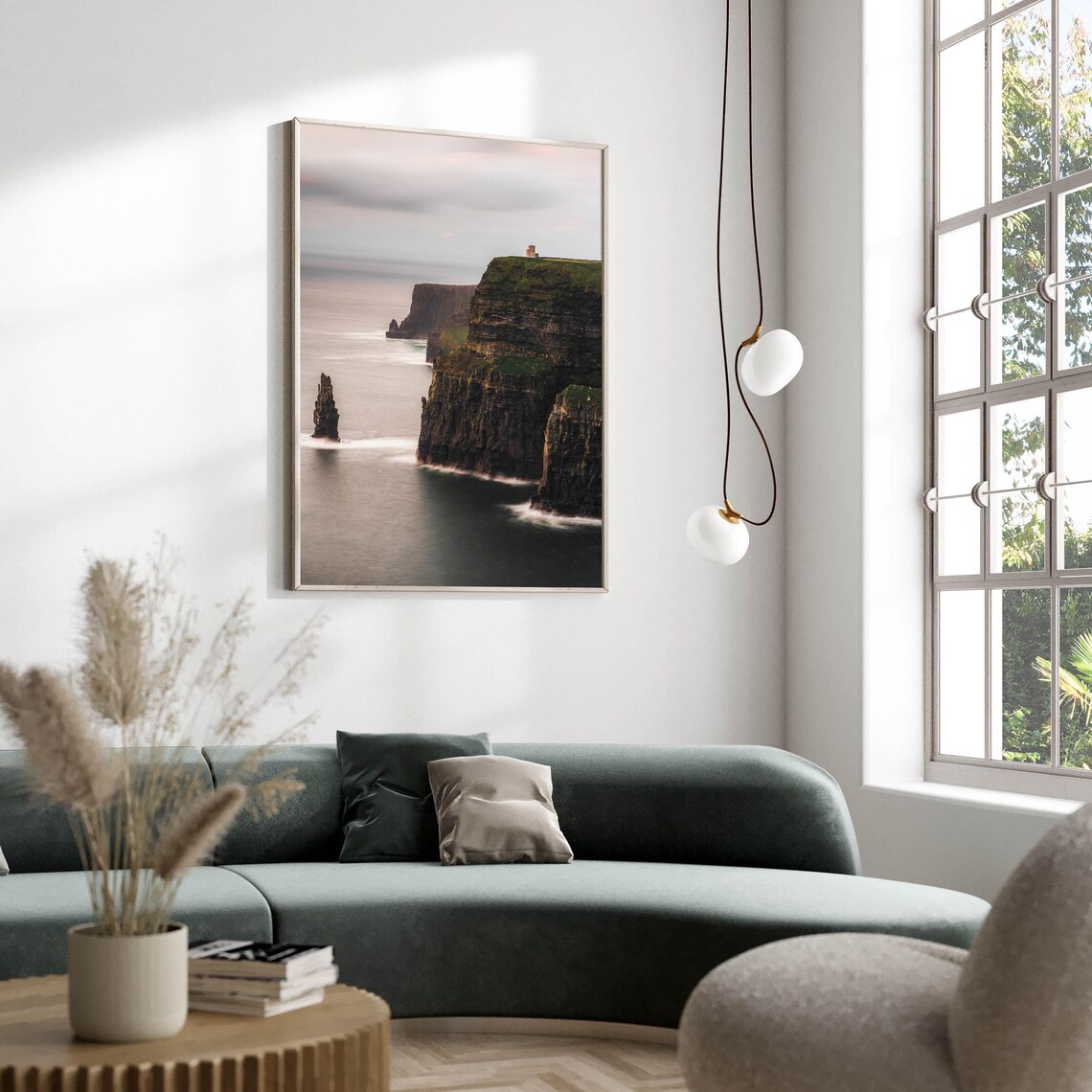 Cliffs Of Moher Ireland Travel Poster, Coastal Landscape - Image 2