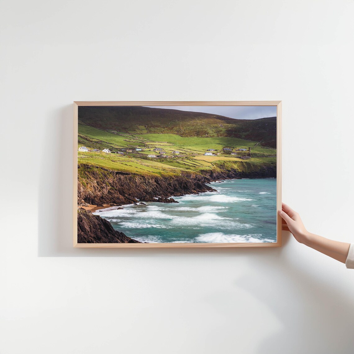 Coumeenoole Beach, Dingle Kerry Ireland Travel Poster - Image 2