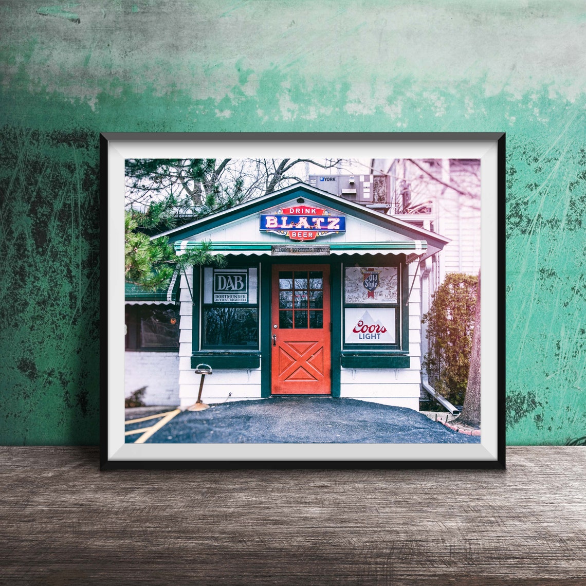 Blatz Beer Tavern Door Vintage Dive Bar Entrance Photo Poster