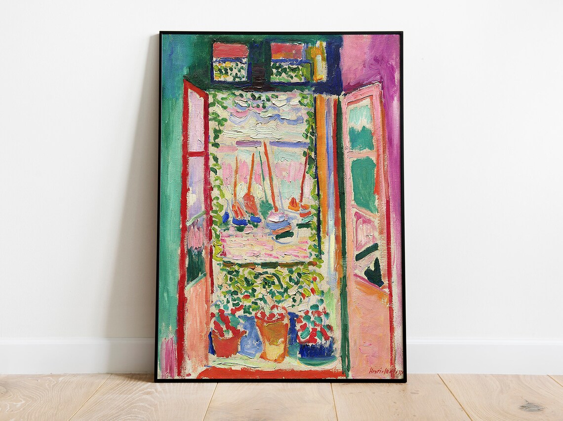 Matisse Open Window Collioure Home Decor Poster