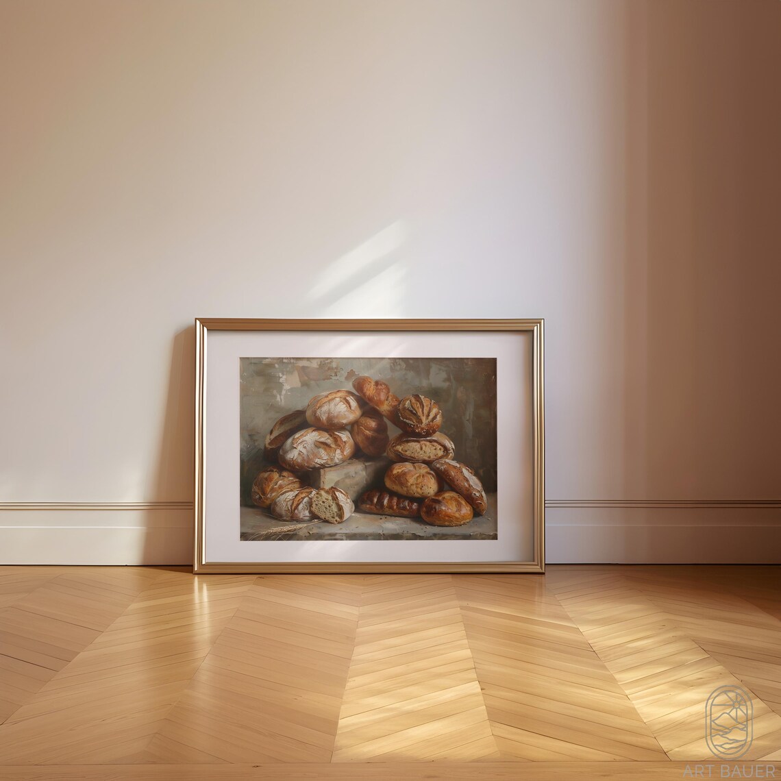 Bread Variety Gourmet Bakery Illustration Art Print - Image 4
