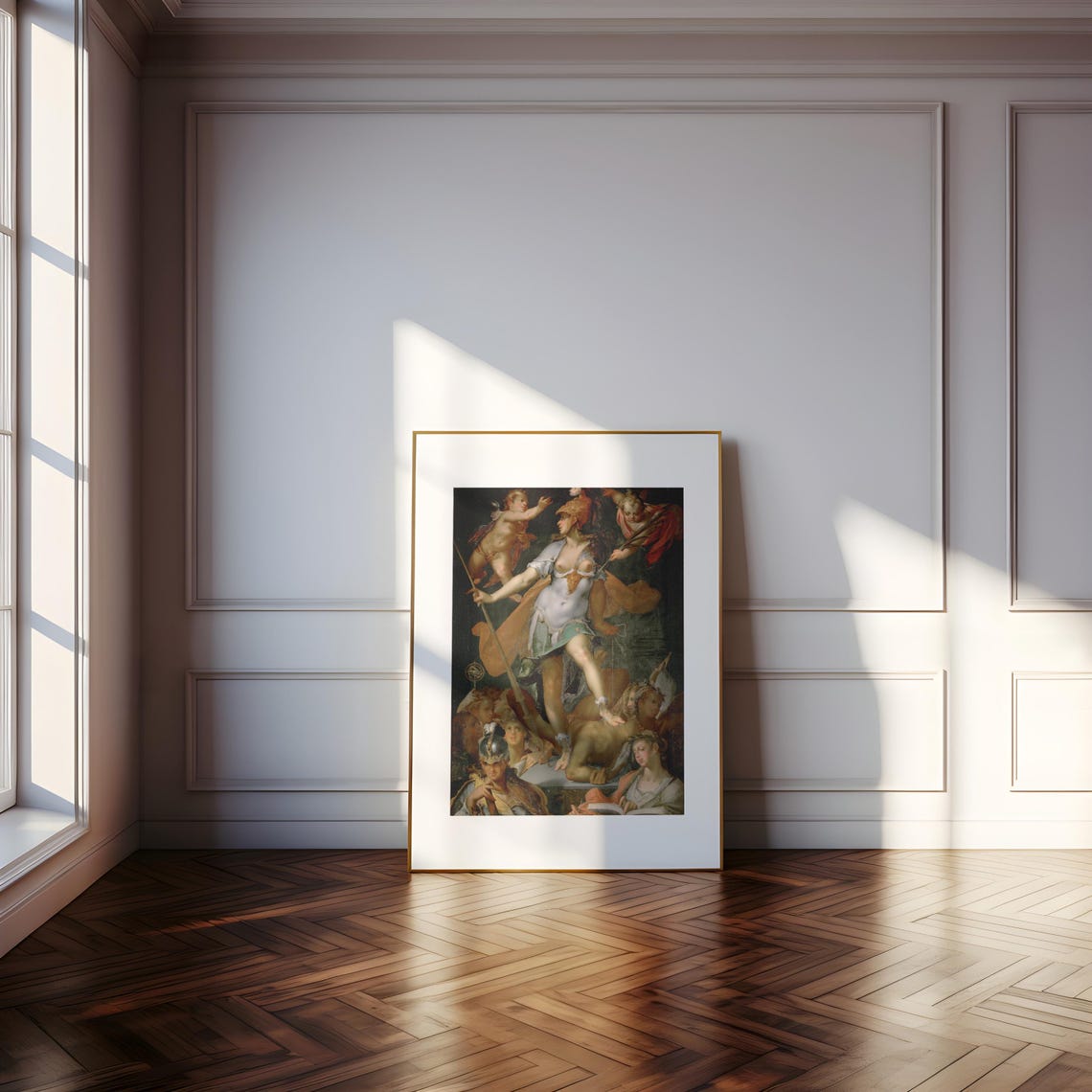 Bartholomeus Spranger Minerva Victorious Over Ignorance 1591 Poster - Image 5
