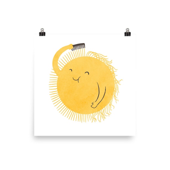 Here Comes The Sun Art Print