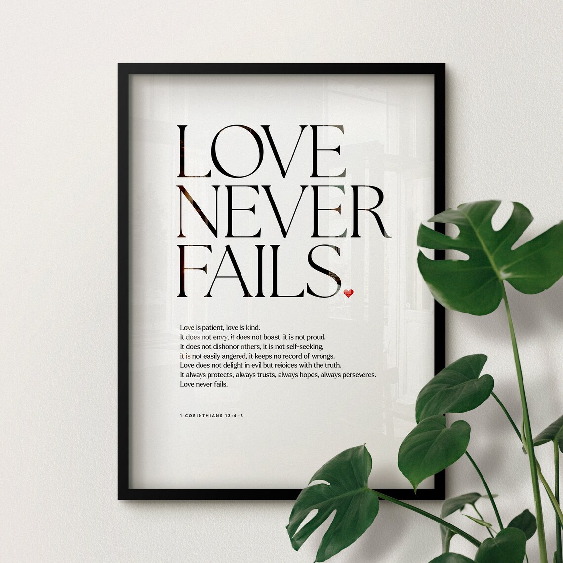 Love Never Fails Wedding 1 Corinthians Scripture