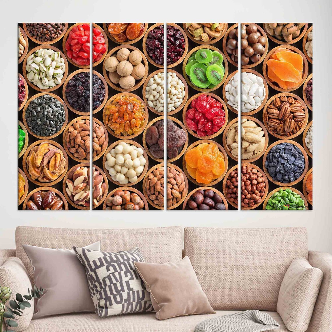 Spices Kitchen Wall Art, Colorful Modern Art - Image 3