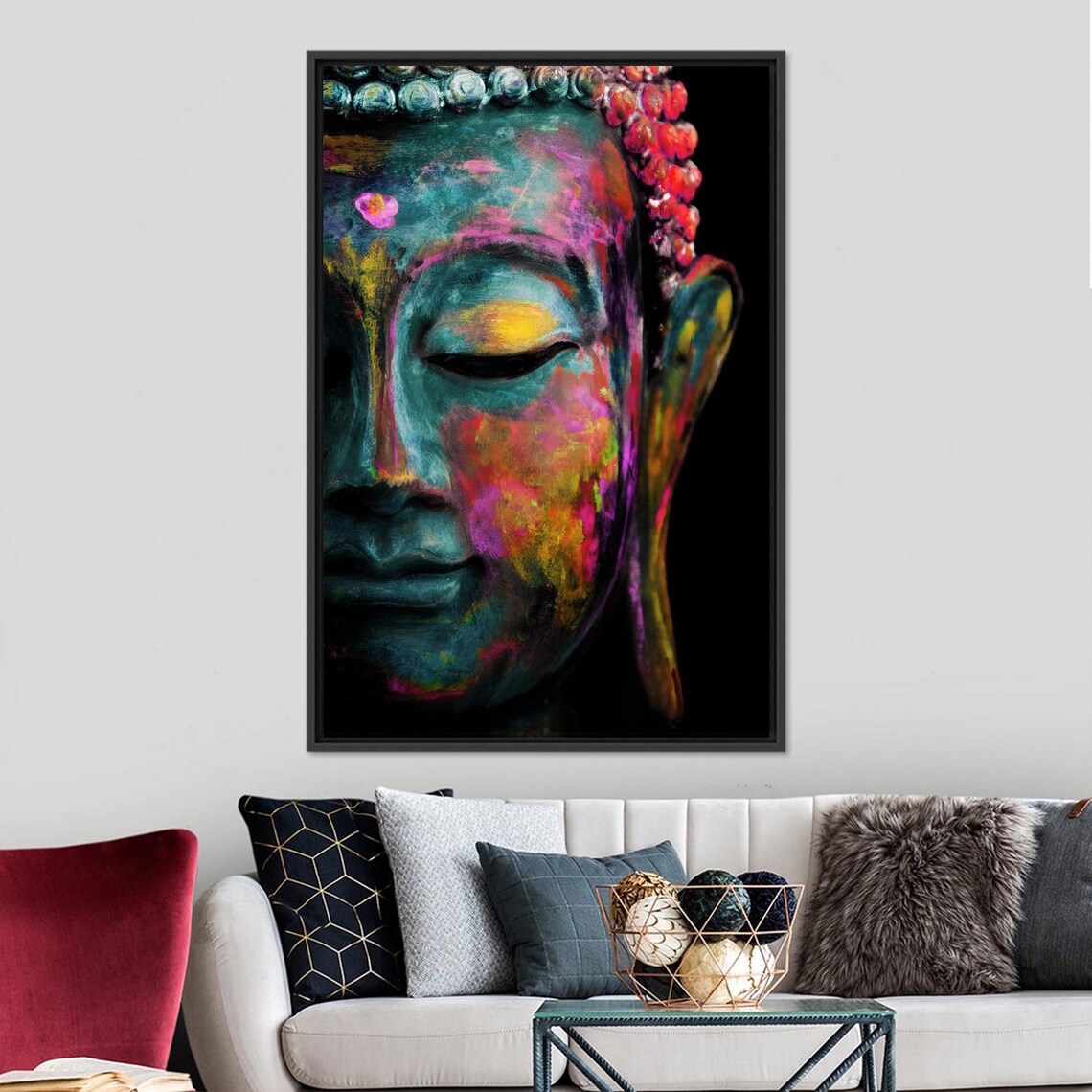 Buddha Art, Zen Home Decor Wall Art Print - Image 2
