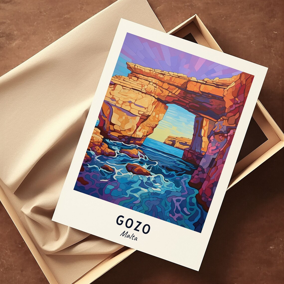 Azure Window Collapsed In 2017 Travel Print - Image 3