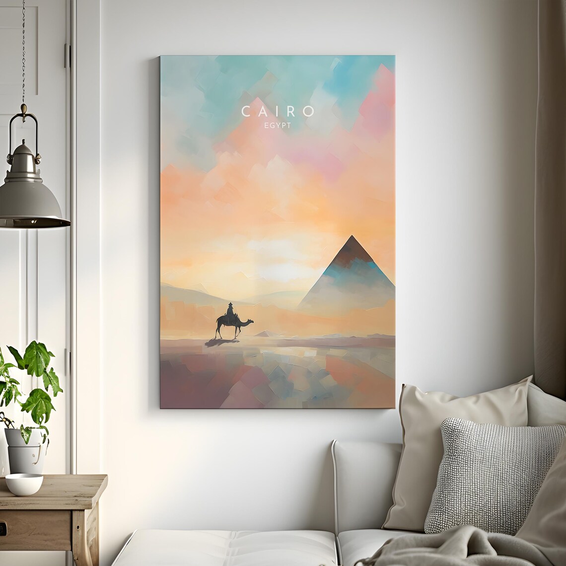 Cairo Travel Print Egypt Cairo Poster Home Decor Gift Print Or - Image 3