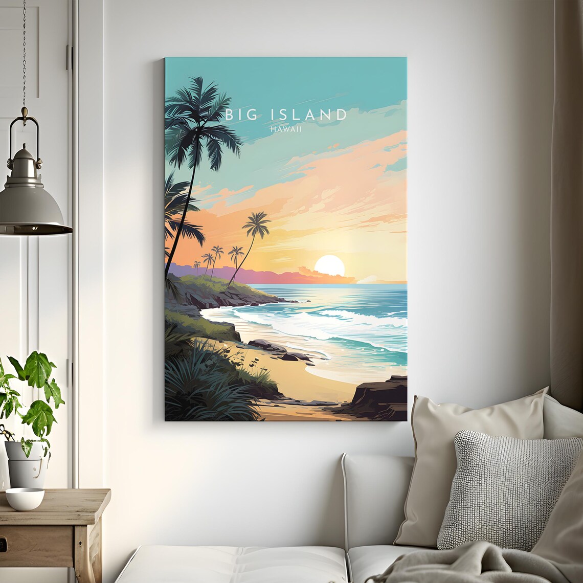 Big Island Hawaii Travel Poster, Home Decor - Image 3