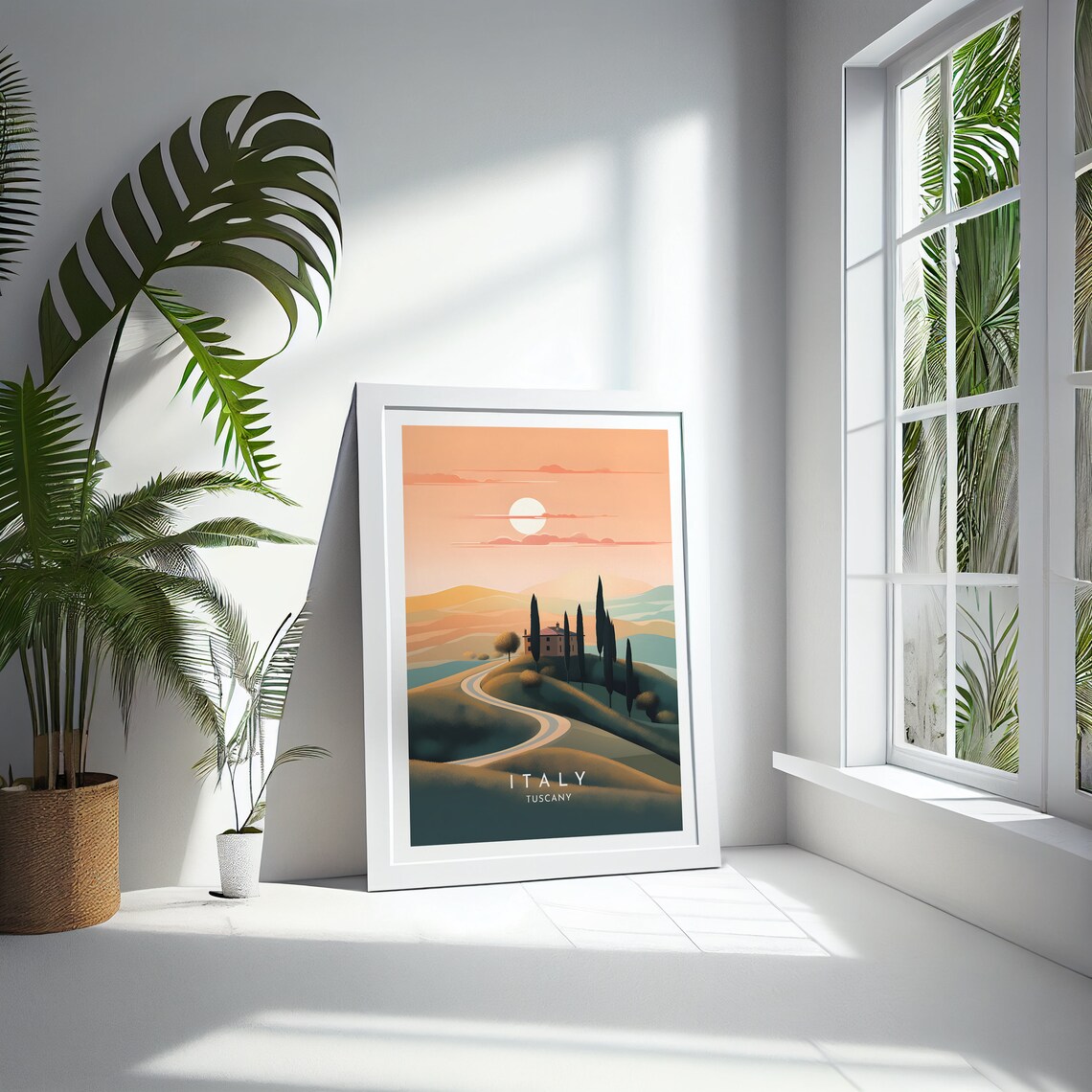 Tuscany Italy Travel Poster, Home Decor Print - Image 4