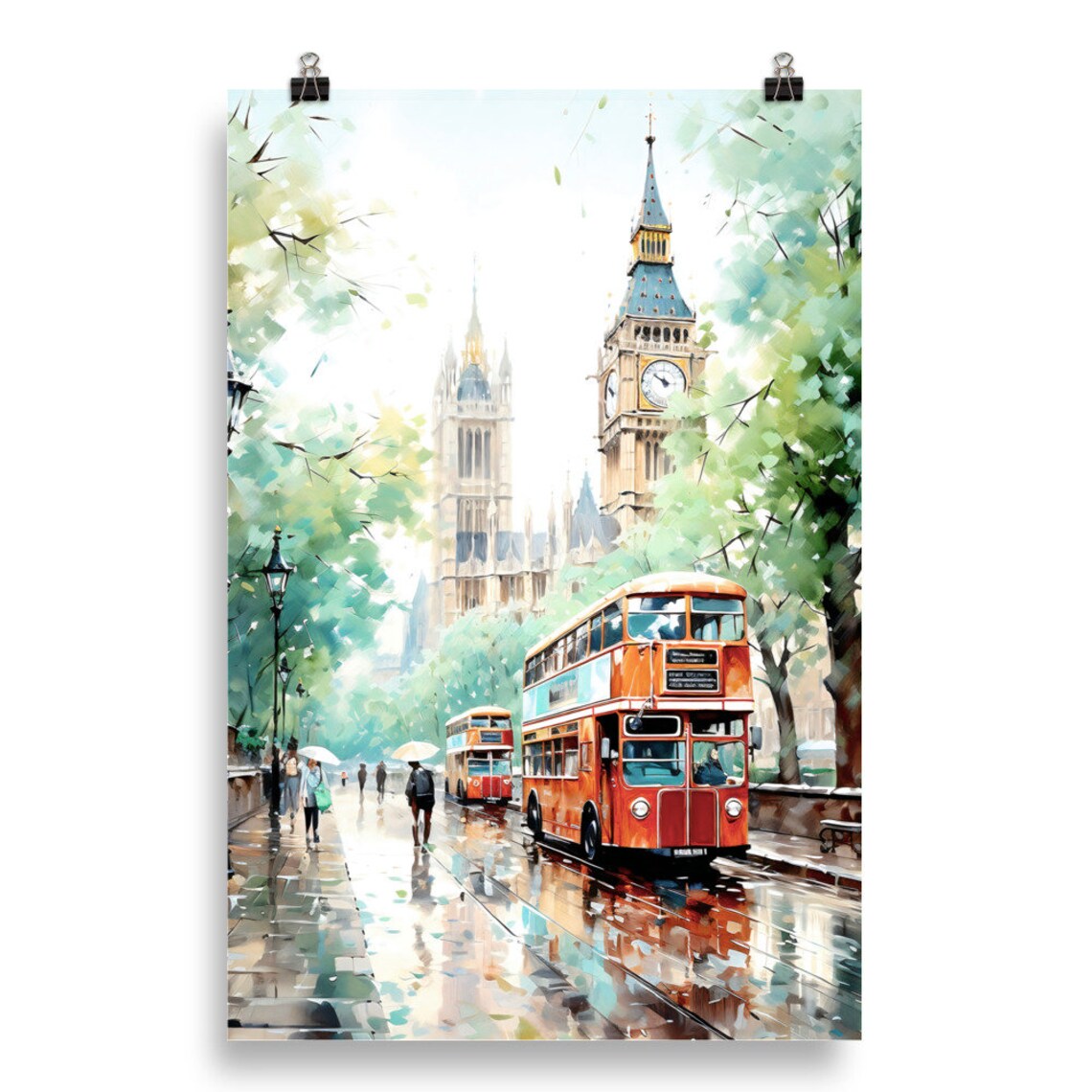London Housewarming Gift Travel Poster - Image 5