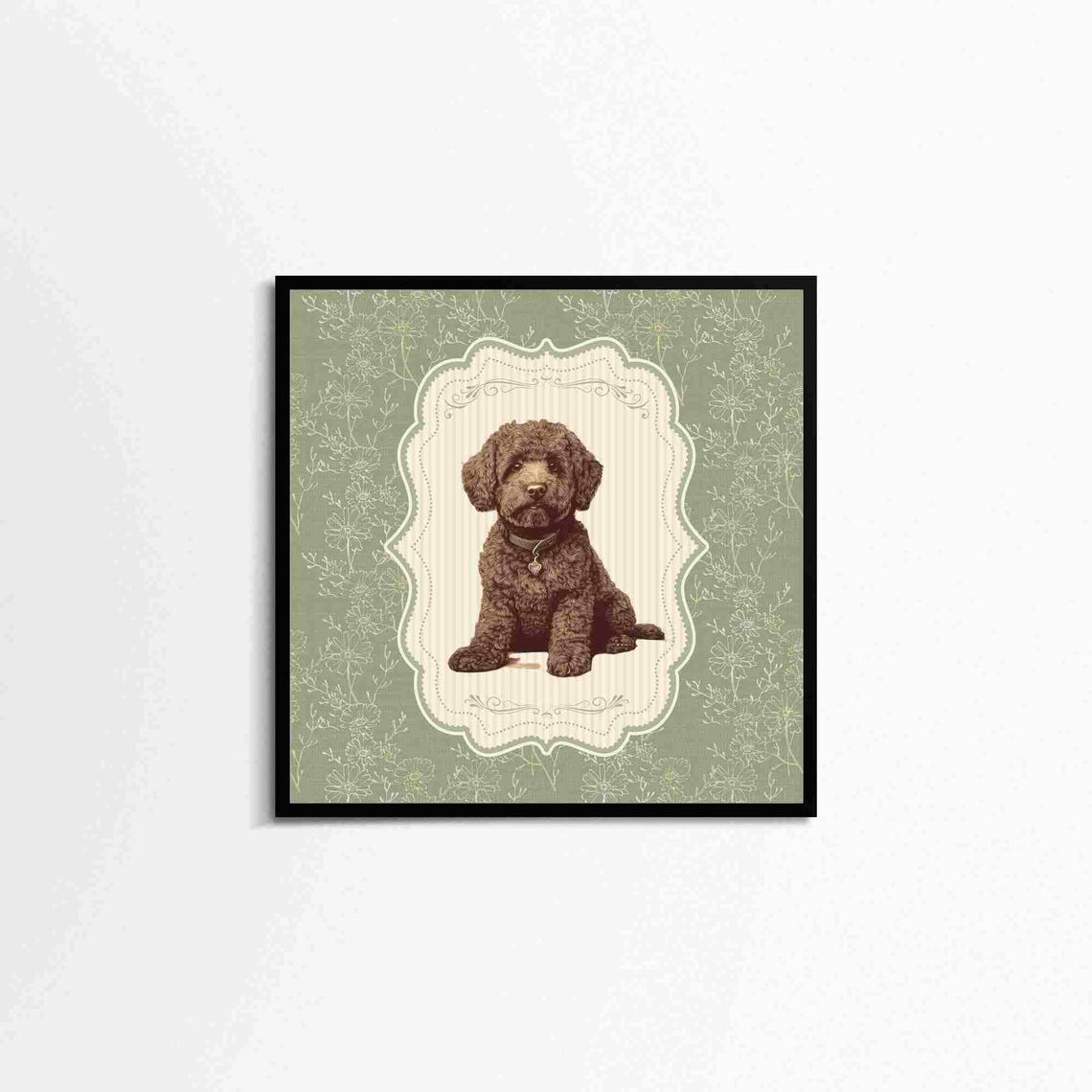 Vintage Style Dog Print, Nursery Decor - Image 2