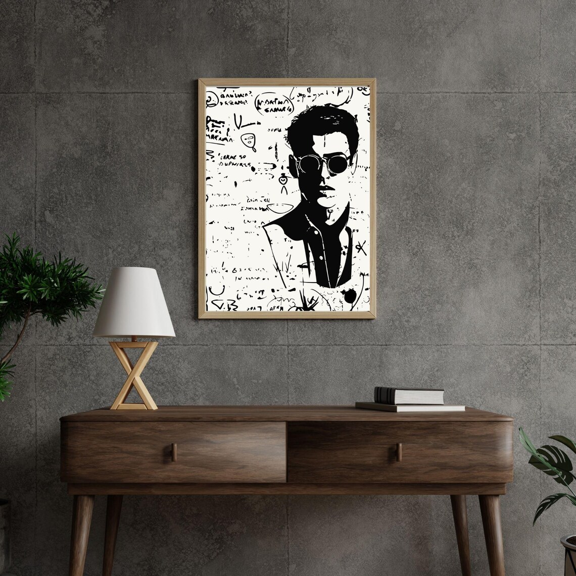 Bold Masculinity Abstract Style Masculine Art Print - Image 6