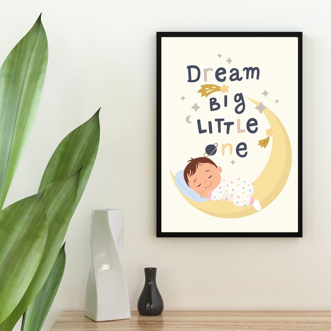 Dream Big Little One, Adorable Sleeping Baby - Image 3