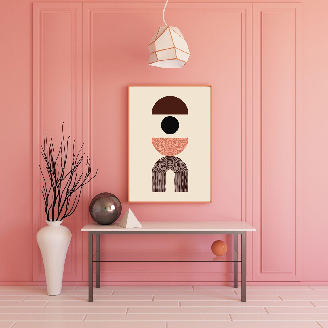 Boho Passion Inspired Abstract Art, Romantic Decor - Image 4