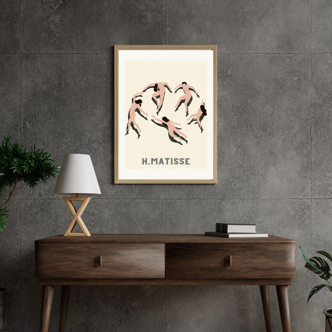 Matisse Inspired Dancing Figures, Minimalist Art Print - Image 6